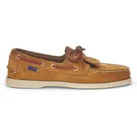 Sebago per uomo. 78123GW Scarpe da barca in pelle marrone Portland Artisan Ox (45), Basso, Stringhe, Casual