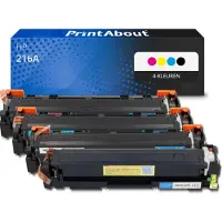 PrintAbout Toner compatibile HP 216A (W2410/11/12/13A) - 4 colori Multipack