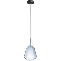 FANEUROPE Sospensione PIREX in vetro Acquamare 1XE27 18 cm