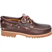 Timberland - Scarpe da barca - Authentic Boat Shoe Brown per Uomo in Pelle - Taglia 8,5 US - Marrone