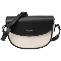Pepe Jeans per donna. PL0300116 Borsa nera Crisha Tale (OSFA), Nero, Casual, Cotone