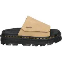 Dr. Martens Zebzag Slide EH Suede Sandali (5, beige/nero)