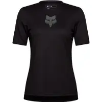 FOX Racing Women's Ranger S/S Jersey Fox Head Maglietta da ciclismo Donna (XS, nero)