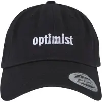Days Beyond Cappello da baseball 'Optimist' nero / bianco