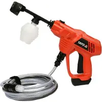 YATO Idropulitrice a batteria 18V, 23 bar, con funzione di aspirazione
