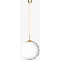 Lucis Lampada a sospensione POLARIS ZT 48,5 W LED 4000 K vetro ottone opalino ZT.P4.500.84