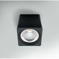 CENTURY Plafoniera a LED QUBE NERA 161x161x164 mm 35 W 230 V 3000 K 45 d IP20