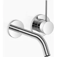 Dornbracht META SLIM Mitigeur mural de lavabo sans vidage, saillie 190mm, bec fixe, 36860662-00, 36860662-00