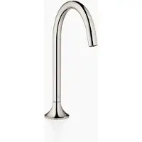 Dornbracht VAIA Bec déverseur pour lavabo sans garniture de vidage, saillie 168 mm, 13716809-08, 13716809-08