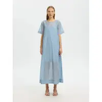 Selected Vestito A Maniche Corte Donne Blu 36