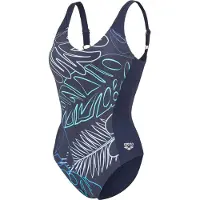 Arena Women's Swimsuit Mia Wing Back Costume intero Donna (38, blu)