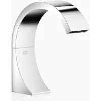 Dornbracht CYO Bec déverseur pour lavabos sans garniture de vidage, saillie 133mm, 13715811-00, 13715811-00