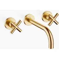 Dornbracht TARA Mitigeur mural pour lavabos sans vidage, saillie 190mm, 36712892-28, 36712892-28