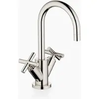 Dornbracht TARA Mitigeur monocommandé pour lavabos avec garniture d'écoulement, saillie 135mm, 22512892-08, 22512892-08