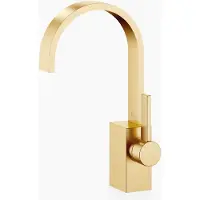 Dornbracht MEM Mitigeur monocommandé pour lavabos sans vidage, saillie 165mm, 33521782-28, 33521782-28