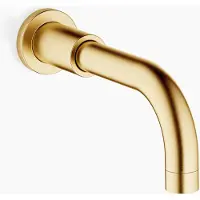 Dornbracht TARA Bec déverseur pour baignoire, montage mural, saillie 200mm, 13801892-28, 13801892-28