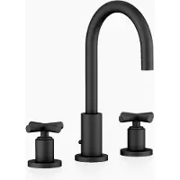 Dornbracht TARA Mélangeur de lavabo à trois trous avec garniture d'écoulement, saillie 135mm, 20710892-33, 20710892-33
