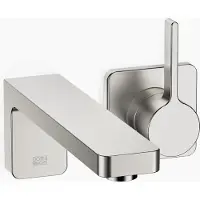 Dornbracht LULU Mitigeur monocommandé mural pour lavabos sans vidage, saillie 200mm, 36860710-06, 36860710-06