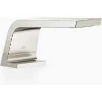 Dornbracht CL.1 Bec déverseur pour baignoire sans inverseur pour montage au sol, saillie 200mm, 13612705-06, 13612705-06