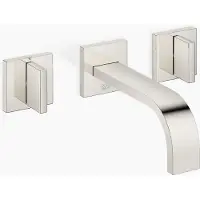 Dornbracht MEM Mitigeur mural pour lavabo sans vidage, saillie 170mm, kit de montage final, 36707782-08, 36707782-08