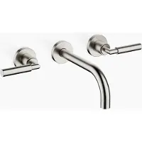 Dornbracht TARA Mélangeur mural pour lavabo sans garniture de vidage, saillie 190mm, kit de montage final, 36712882-06, 36712882-06