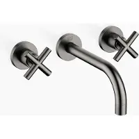 Dornbracht TARA Mitigeur mural pour lavabos sans vidage, saillie 190mm, 36712892-99, 36712892-99