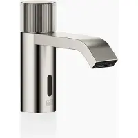 Dornbracht IMO robinetterie de lavabo, fonction ouverture/fermeture électrique, alimentation par pile, sans vidage, saillie 130mm, 44515670-06, 44515670-06