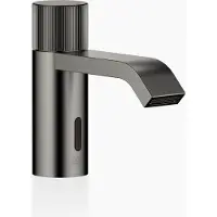 Dornbracht IMO robinetterie de lavabo, fonction ouverture/fermeture électrique, alimentation par pile, sans vidage, saillie 130mm, 44515670-99, 44515670-99