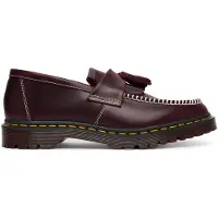 Dr. Martens Scarpe Adrian Cherry Red Orleans donne - Bordeaux - 46