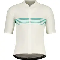 Maloja ZengaM. Maglietta da ciclismo Uomo (XXL, bianco)