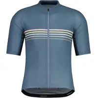Maloja ZengaM. Maglietta da ciclismo Uomo (S, blu)