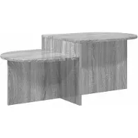 Syfax Tavolino da salotto Grigio Sonoma 100 x 50 x 40 cm