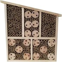 OEM Alberello per insetti in legno naturale - Dimensioni: circa 32 x 9 x 30 cm - Colore naturale