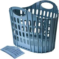 OEM Cesto portabiancheria in plastica resistente all'acqua, blu