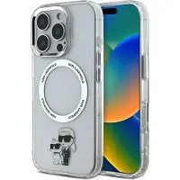 Karl Lagerfeld Custodia Per Telefono Iml Karl And Choupette Magsafe Iphone 16 Pro