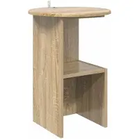 Syfax Tavolo laterale Rovere Sonoma Ø 39,5 x 55 cm