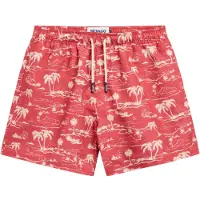 Sebago per uomo. 77116WW Costume da bagno Sandbeach (L), Rosso, Beachwear, Poliestere