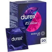 Durex Preservativi piacere reciproco regular fit 20 pezzi — Preservativi