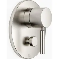 Dornbracht mitigeur monocommandé encastré avec inverseur, plaques de recouvrement 150mm, 36120660-06, 36120660-06