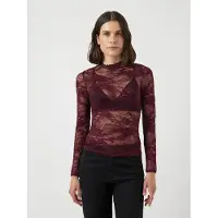 Y.A.S Yaslacey Pizzo Top A Maniche Lunghe
