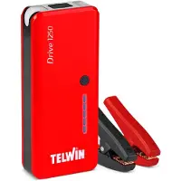 Telwin Avviatore 'Drive 1250' 12 V - Capacitã Batteria 9000 Mah