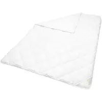 Beautissu BeauNuit MD, copripiumino matrimoniale, 135x200 + 80x80 cm, bianco, con federa inclusa
