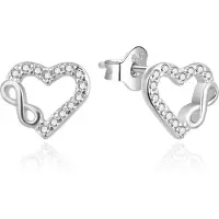 Agato Orecchini Cuori Infinito Argento AGT-E230PW — Orecchini