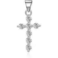 Agato Ciondolo croce argento AGH762 — Ciondolo