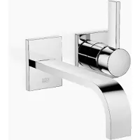 Dornbracht MEM Mitigeur monocommandé mural pour lavabos sans vidage, saillie 207mm, 36861782-00, 36861782-00