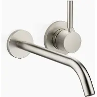 Dornbracht META Mitigeur mural de lavabo sans vidage, saillie 250mm, jet rond enrichi d'air, 36861660-06, 36861660-06