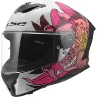 LS2 Casco Integrale Ff820 Rapid Iii Poppies Ii