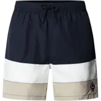 Hackett per uomo. HMB100036 Costume da bagno a blocchi di colore blu navy (XXL), Beachwear, Polister riciclato