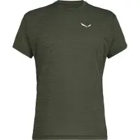 Salewa Puez Melange Dry S/S Tee T-shirt Uomo (56, olivia)