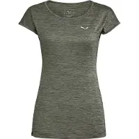 Salewa Women's Puez Melange Dry S/S Tee T-shirt Donna (32, olivia)